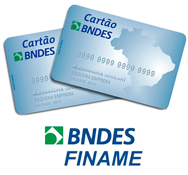 Aceitamos pagamentos com cartão BNDES